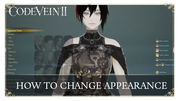 Code Vein 2 - How to Change Appearance