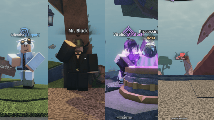 Starting Island NPCs