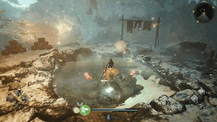 Hachijo Hot Spring 1 Overworld Location