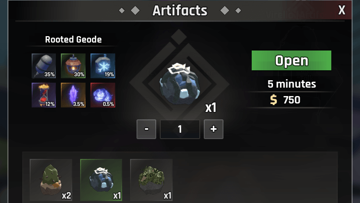 Abyss - Rooted Geode