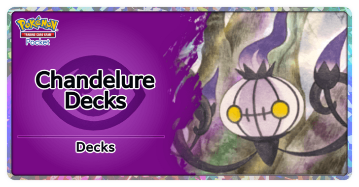 Pokemon TGC Pocket - Chandelure Best Deck Build and How to Play
