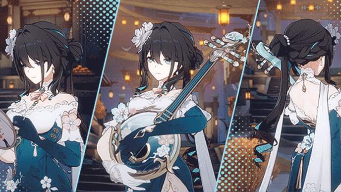 Honkai Star Rail - Ruan Mei Skin Preview 1