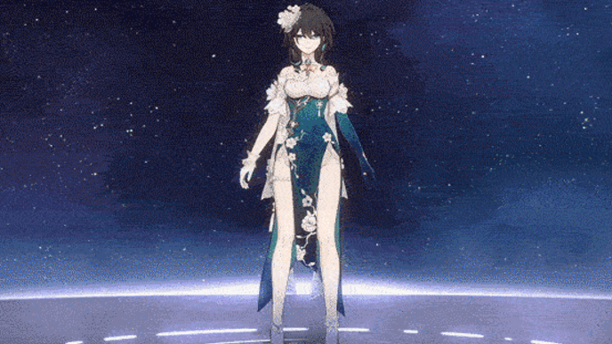 Honkai Star Rail - Ruan Mei Skin Preview 2