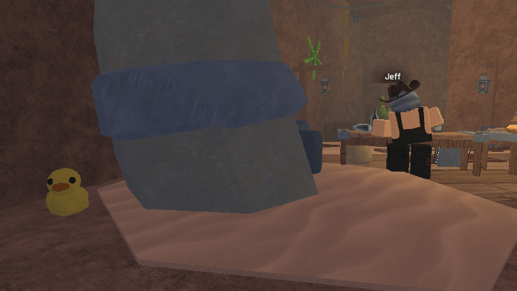 Duck Behind Crazy Jeff