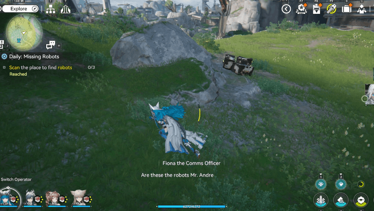 Scan the Place to Find Robots