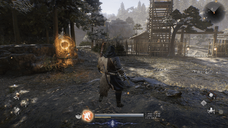 Hamamatsu Gate Overworld Location