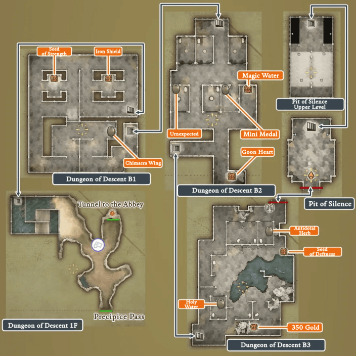 Dungeon of Descent Past