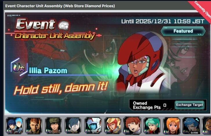 Event MS Character Assembly