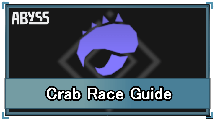 Roblox Abyss Crab Race Guide