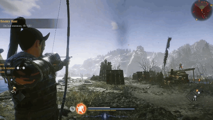 Lake Sanaru Enemy Base Overworld Location