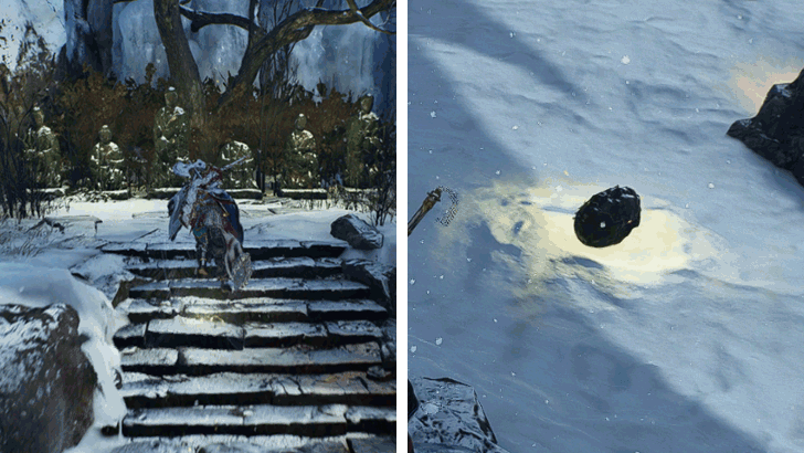 Sagano Six Jizo Overworld Location