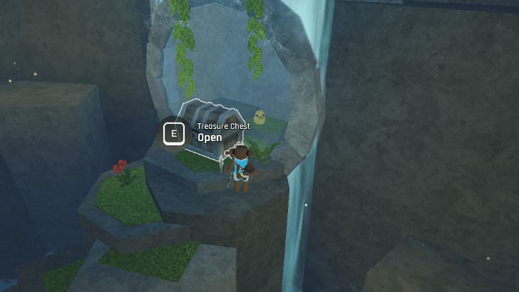 Duck Behind Treasure Chest