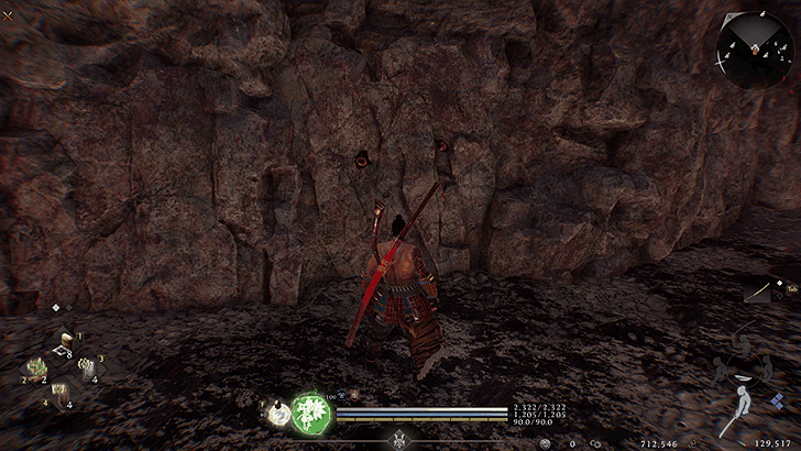 Mikatagahara Nurikabe 1 Overworld Location