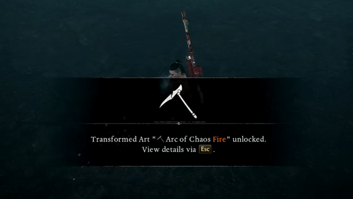 Transformed Art: Arc of Chaos Fire