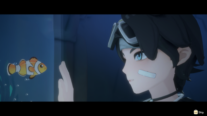 Delphin Looking At Aquarium