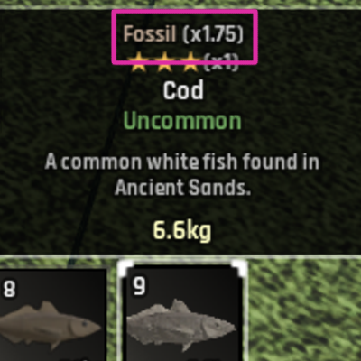 Abyss (Roblox) - Fossil Price