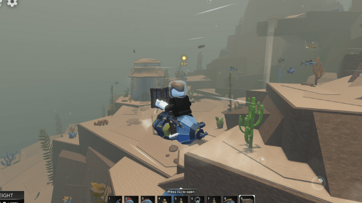 Equip the Cargo Crate