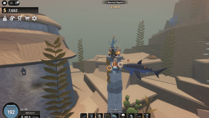 Abyss - Suspicious Fisher World View Location