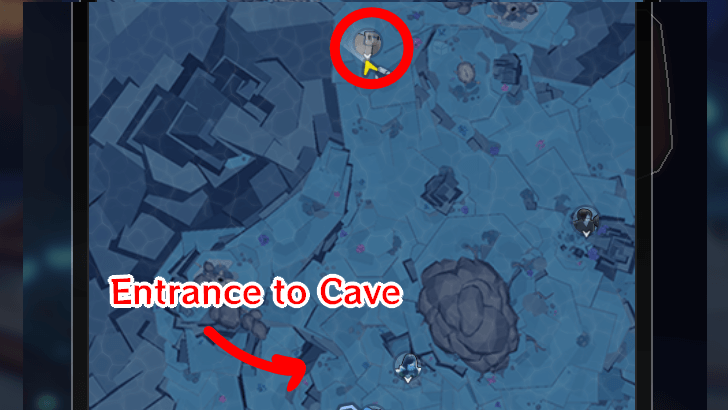 Abyss - Golem Map View Location