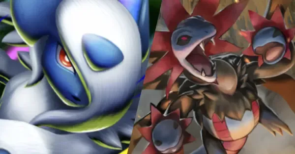 Mega Absol ex and Hydreigon