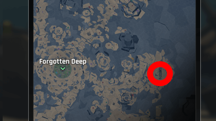 Lost Captain Map Location