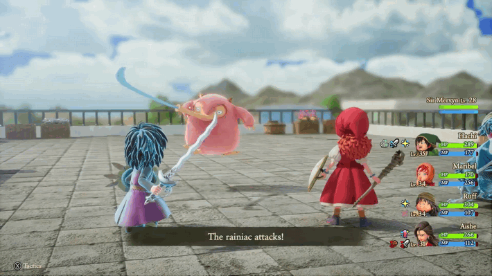 Rainiac Normal Attack