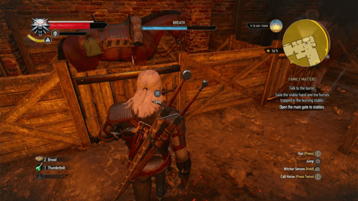 Open the stall locks