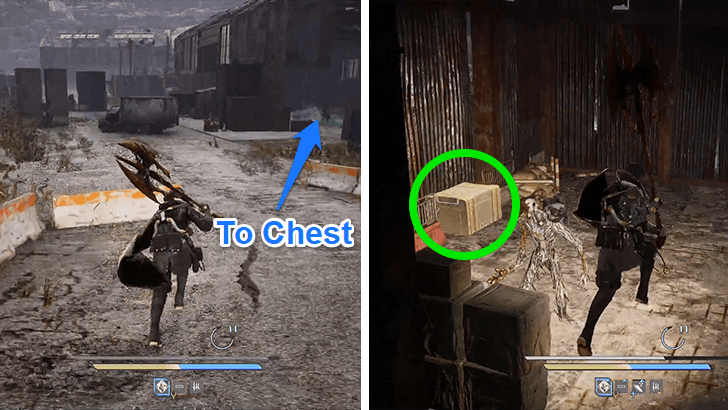 Bleeding Shield location