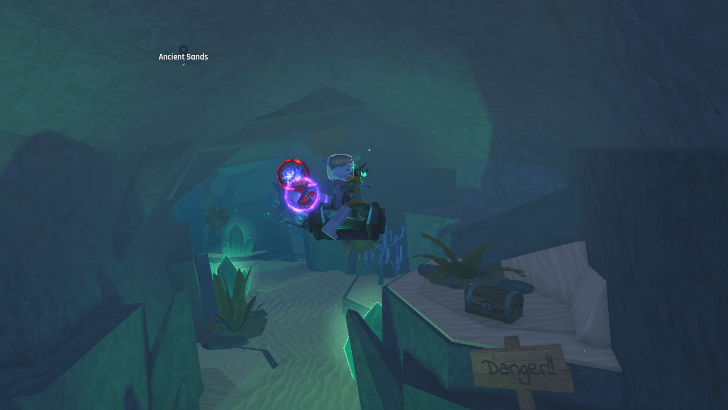 Treasure Chest at the Entrance of Angler Cave