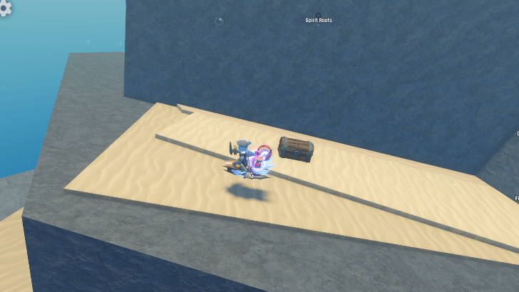 Treasure Chest Far East of Morveth Above the Cave