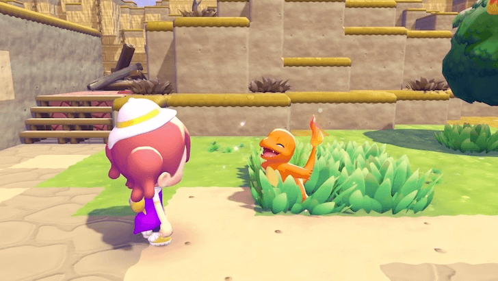 Ditto meets Charmander