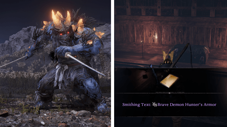 Demon Cutter Smithing Text