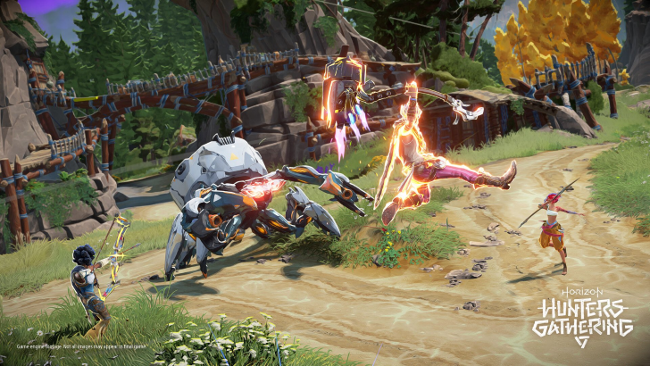 Hunters Going Against An Enemy