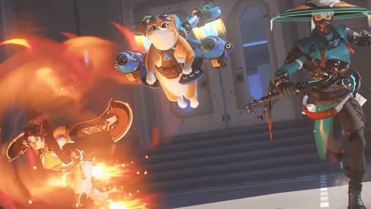 Overwatch Anran, Jetpack Cat, Mizuki