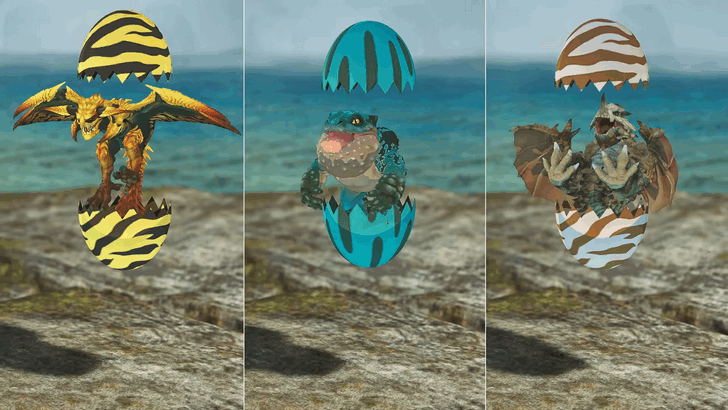 Monstie Themed Pendants