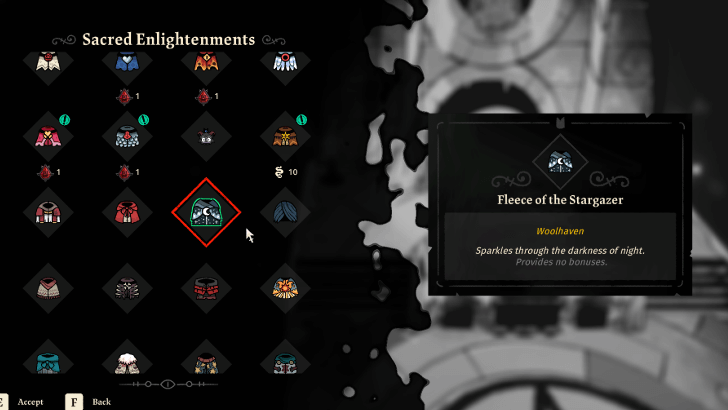 Equipping a Fleece at the Temple