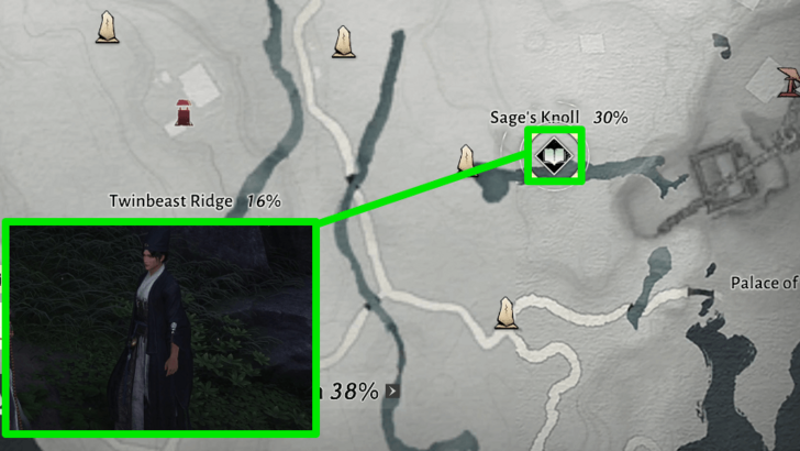 Artisans: Reclusive Healer Map Location