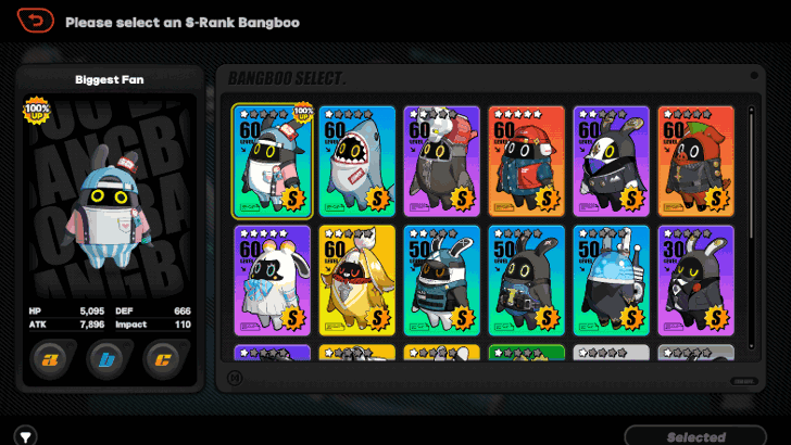 Bangboo Banner S-Rank Selector