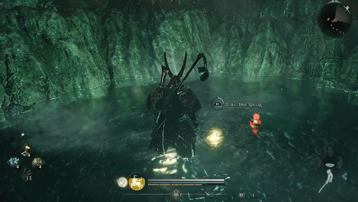 Maisaka Hot Springs (Haunting Caves) Overworld Location