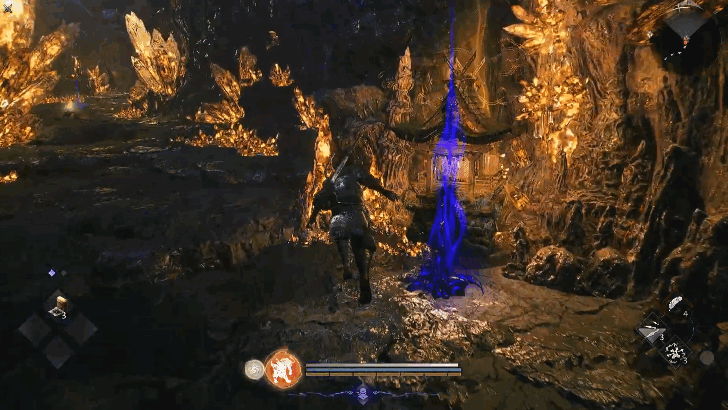 The Haunting Caves - Ascetic Passage Overworld Location