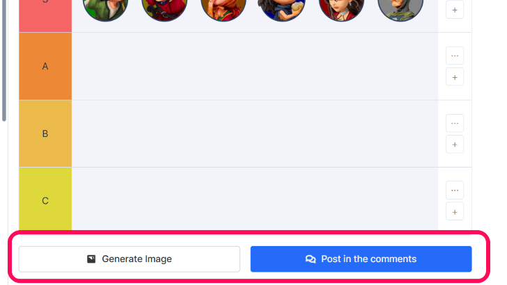 Save or Post in the Comments