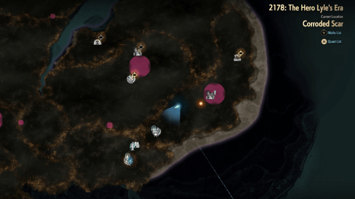 Tender Crimson Stone 1 x2 Map