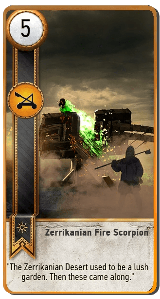 Zerrikanian Fire Scorpion Image