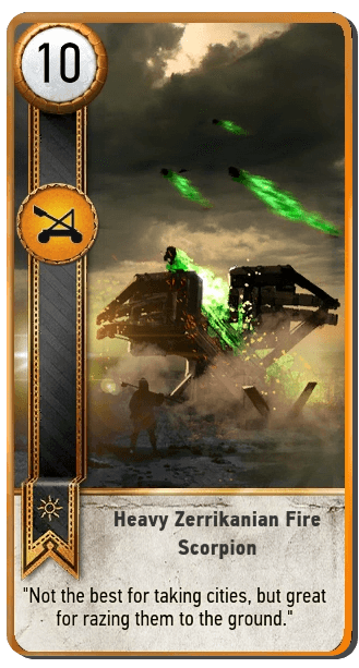 Heavy Zerrikanian Fire Scorpion Image