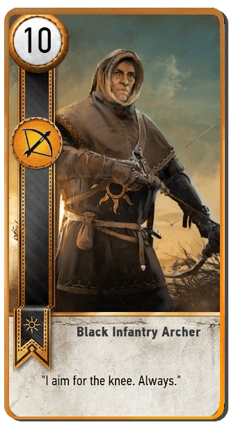Black Infantry Archer Image