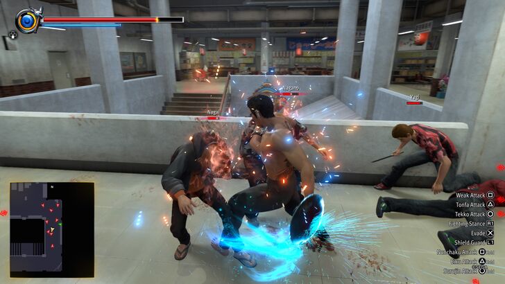 Yakuza Kiwami 3 VS Thugs Using Ryukyu Style