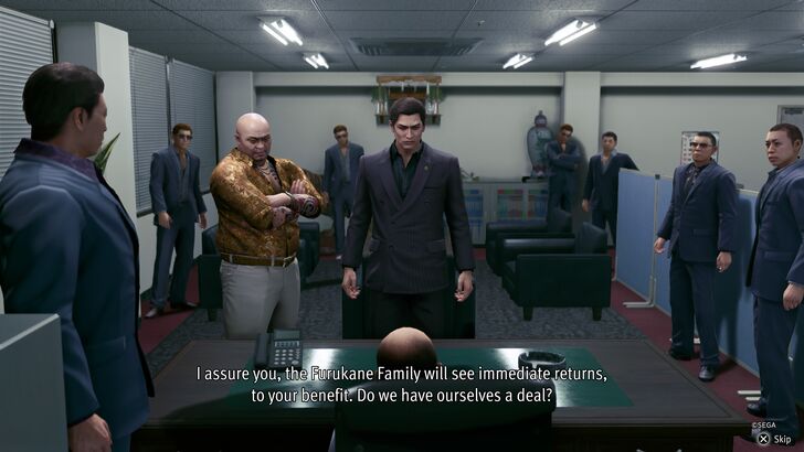 Yakuza 3 and Dark Ties Cutscene
