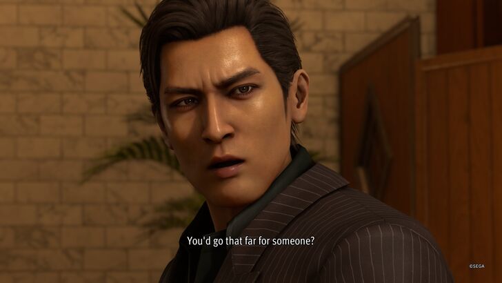 Yakuza Kiwami 3 and Dark Ties Mine Questioning Kanda