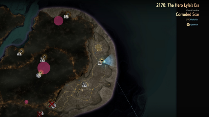 Tender Crimson Stone 5 Map