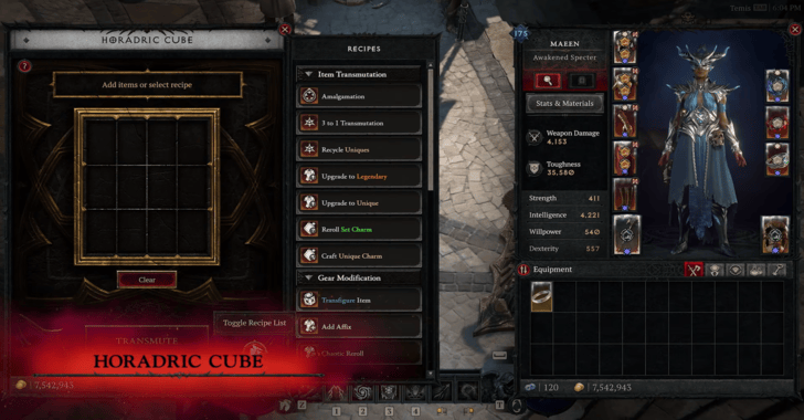 Horadric Cube Recipes